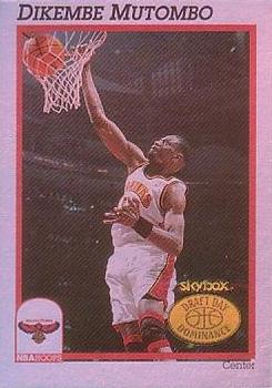 1999-00 Hoops Decade - Draft Day Dominance Parallel #3DD Dikembe Mutombo Front