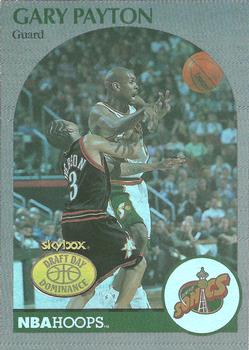 1999-00 Hoops Decade - Draft Day Dominance Parallel #2DD Gary Payton Front