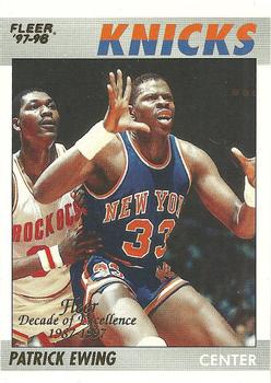 1997-98 Fleer - Decade of Excellence #3 Patrick Ewing Front