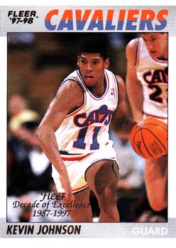 1997-98 Fleer - Decade of Excellence #4 Kevin Johnson Front