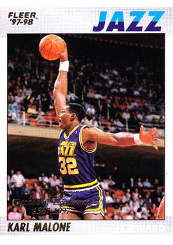 1997-98 Fleer - Decade of Excellence #6 Karl Malone Front