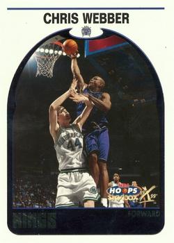 1999-00 Hoops Decade - Hoopla #74 Chris Webber Front
