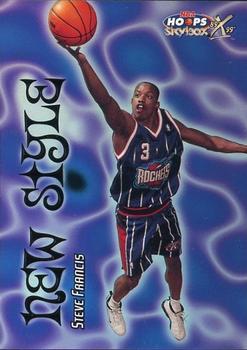 1999-00 Hoops Decade - New Style #1NS Steve Francis Front