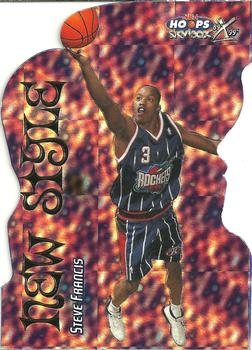 1999-00 Hoops Decade - New Style Die Cut #1NS Steve Francis Front