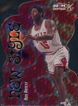 1999-00 Hoops Decade - New Style Die Cut #10NS Ron Artest Front