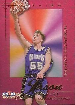 1999-00 Hoops Decade - Retrospection Collection Parallel #5RC Jason Williams Front