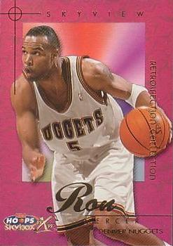 1999-00 Hoops Decade - Retrospection Collection Parallel #6RC Ron Mercer Front