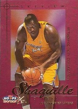 1999-00 Hoops Decade - Retrospection Collection Parallel #10RC Shaquille O'Neal Front