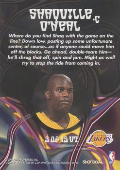 1999-00 Hoops Decade - Up Tempo #3UT Shaquille O'Neal Back
