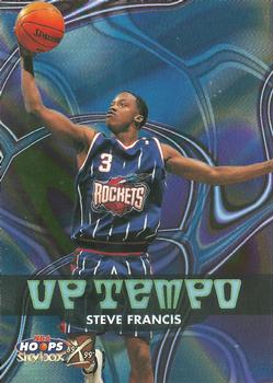 1999-00 Hoops Decade - Up Tempo #14UT Steve Francis Front