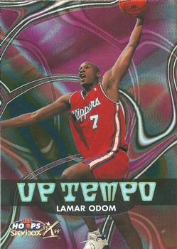 1999-00 Hoops Decade - Up Tempo #15UT Lamar Odom Front