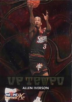 1999-00 Hoops Decade - Up Tempo Parallel #1UT Allen Iverson Front