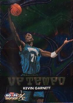 1999-00 Hoops Decade - Up Tempo Parallel #2UT Kevin Garnett Front