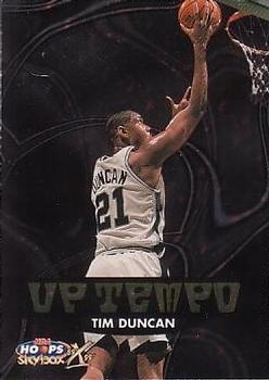 1999-00 Hoops Decade - Up Tempo Parallel #4UT Tim Duncan Front