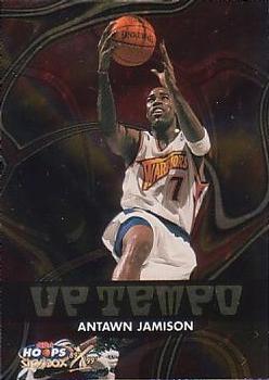 1999-00 Hoops Decade - Up Tempo Parallel #9UT Antawn Jamison Front