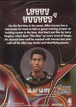 1999-00 Hoops Decade - Up Tempo Parallel #10UT Larry Hughes Back