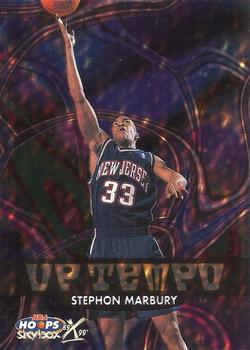 1999-00 Hoops Decade - Up Tempo Parallel #5UT Stephon Marbury Front