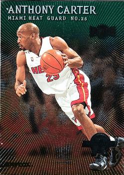 1999-00 Metal - Emerald #180 Anthony Carter Front