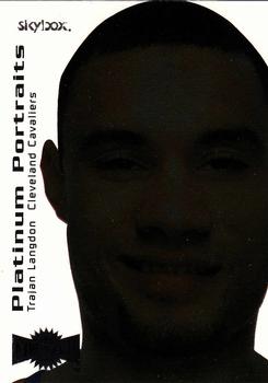 1999-00 Metal - Platinum Portraits #14PP Trajan Langdon Front