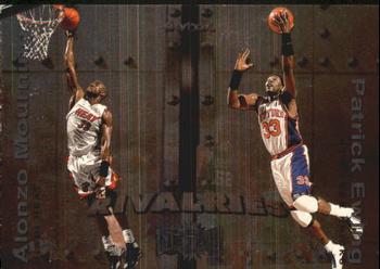1999-00 Metal - Rivalries #4 R Patrick Ewing / Alonzo Mourning Front