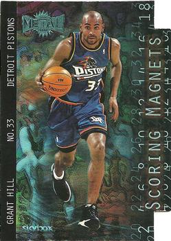 1999-00 Metal - Scoring Magnets #1SM Grant Hill Front