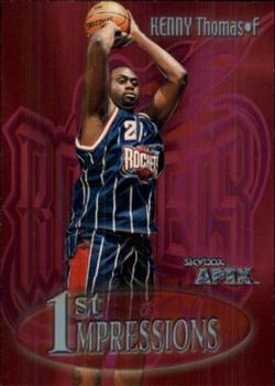 1999-00 SkyBox Apex - First Impressions #8 FI Kenny Thomas Front