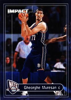 1999-00 SkyBox Impact #121 Gheorghe Muresan Front