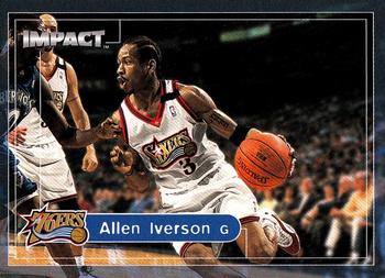 1999-00 SkyBox Impact #30 Allen Iverson Front