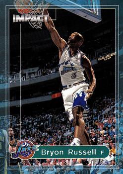 1999-00 SkyBox Impact #36 Bryon Russell Front