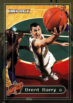 1999-00 SkyBox Impact #86 Brent Barry Front