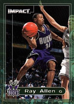 1999-00 SkyBox Impact #140 Ray Allen Front