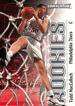 1999-00 SkyBox Impact #152 Todd MacCulloch Front
