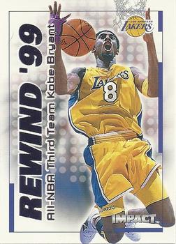 1999-00 SkyBox Impact - Rewind '99 #28 RN Kobe Bryant Front