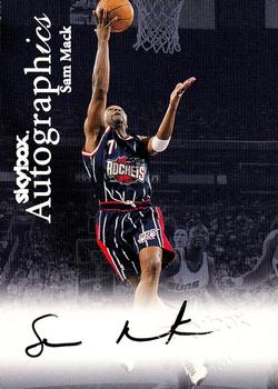 1999-00 SkyBox Premium - Autographics #NNO Sam Mack Front