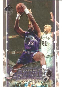 1999-00 SP Authentic - Maximum Force #M1 Karl Malone Front