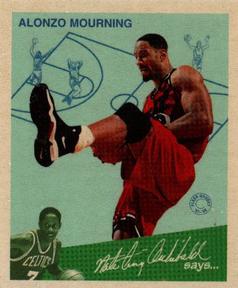 1997-98 Fleer - Goudey Greats #7GG Alonzo Mourning Front