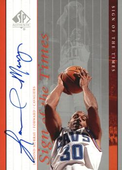 1999-00 SP Authentic - Sign of the Times #LM Lamond Murray Front