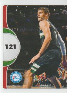2020-21 Panini NBA Sticker & Card Collection #14 76ers vs Bucks Front