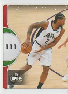 2020-21 Panini NBA Sticker & Card Collection #18 Clippers vs Lakers Front