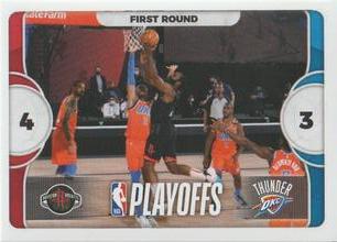 2020-21 Panini NBA Sticker & Card Collection #50 Rockets vs Thunder Front