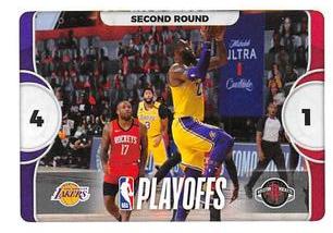 2020-21 Panini NBA Sticker & Card Collection #53 Lakers vs Rockets Front