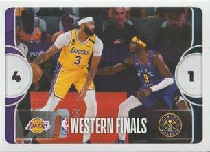 2020-21 Panini NBA Sticker & Card Collection #55 Lakers vs Nuggets Front