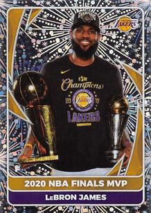 2020-21 Panini NBA Sticker & Card Collection #84 LeBron James Front