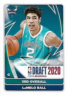 2020-21 Panini NBA Sticker & Card Collection #87 LaMelo Ball Front