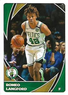 2020-21 Panini NBA Sticker & Card Collection #129 Romeo Langford Front