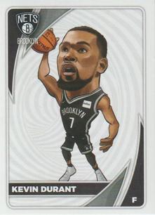 2020-21 Panini NBA Sticker & Card Collection #132 Kevin Durant Front