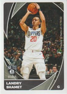2020-21 Panini NBA Sticker & Card Collection #142 Landry Shamet Front