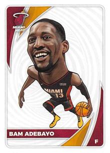 2020-21 Panini NBA Sticker & Card Collection #210 Bam Adebayo Front