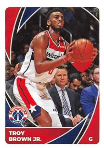 2020-21 Panini NBA Sticker & Card Collection #298 Troy Brown Jr. Front