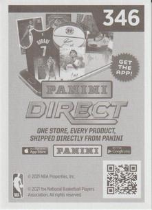 2020-21 Panini NBA Sticker & Card Collection #346 Christian Wood Back